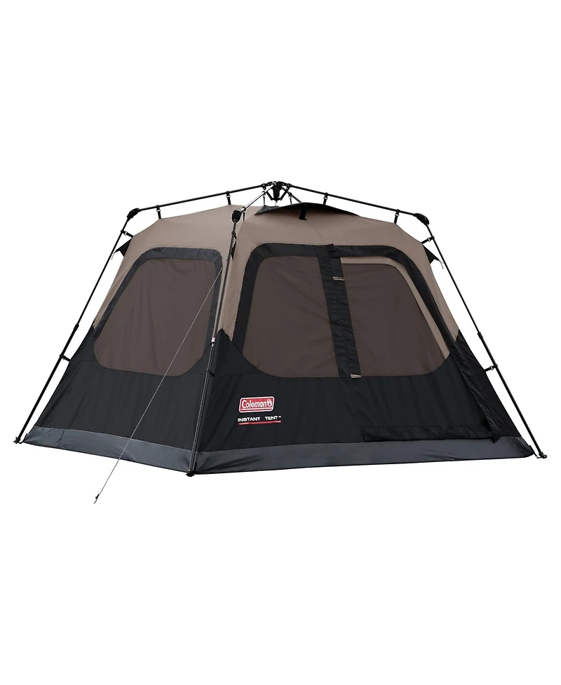 Coleman Instant Camping Tent, Large Durable Shelter with Poles and Carry Bag