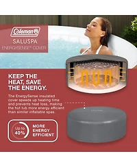 Coleman Ponderosa AirJet Round Inflatable Hot Tub w/ EnergySense Cover