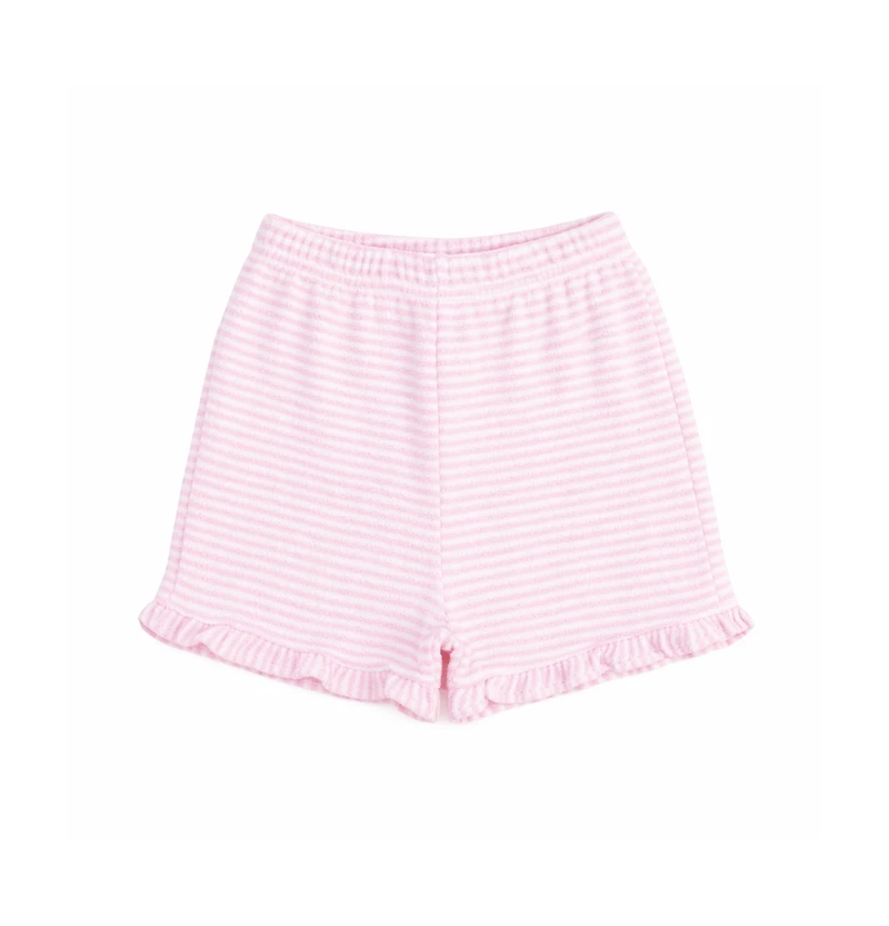 Florence Eiseman Toddler Girls Stripe Terry Shorts