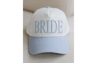 Untamed Petals Women's Bride Embroidered Hat