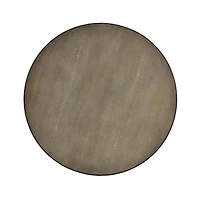 iNSPIRE Q Round Nesting Coffee Table With Faux Stingray Top