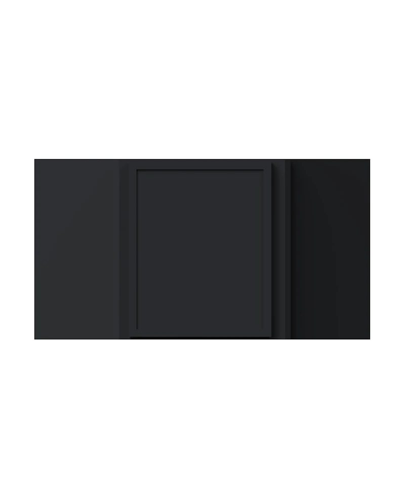 Boyel Living 18 Inch Height Short Corner Wall Cabinets, Ready to Assemble Kitchen Cabinet with Solid Wood Frame, Soft-Close Slides and Hinge