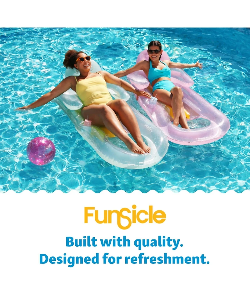 Funsicle 15' x 48" Outdoor Activity Round Frame Above Ground Swimming Pool Set