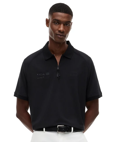 Tommy Hilfiger Men's Stealth Performance Collared Polo Shirt