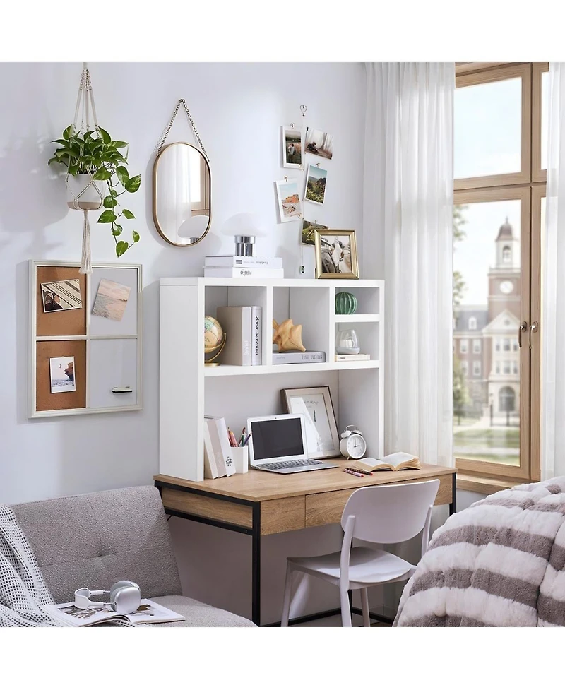DormCo The College Cube Thick Desk Bookshelf