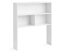 DormCo Yak About It Double Shelf Desk Bookshelf Hutch