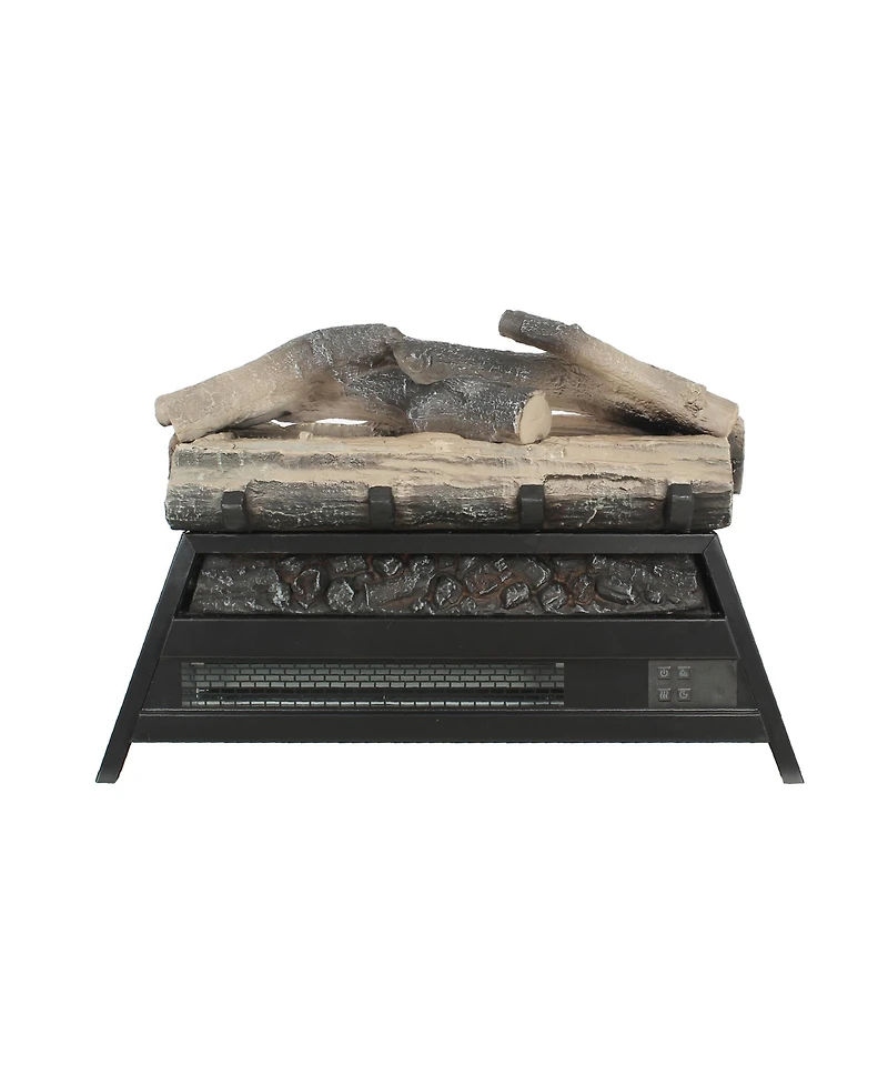 Clihome 23 inch Electric Fireplace 3D Log Set Insert, Infrared Fireplace Heater for Indoor