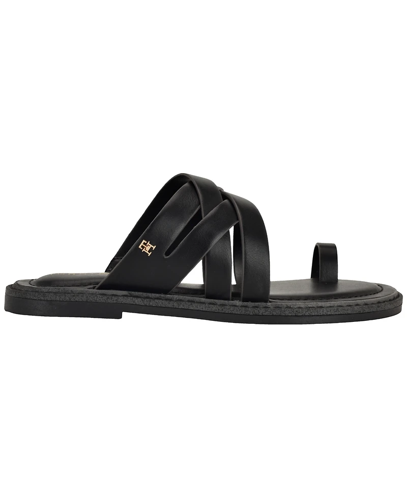 Tommy Hilfiger Women's Benett Strappy Toe Ring Sandals