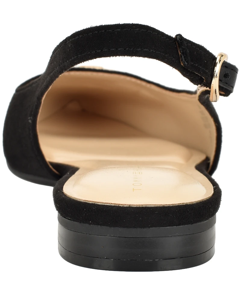 Tommy Hilfiger Women's Vesly Pointed Toe Slingback Dress Flats