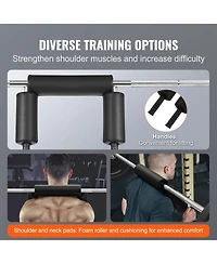 Vevor Safety Squat Bar Fitness Squat Bar Attachment 700LB Weight Lifting