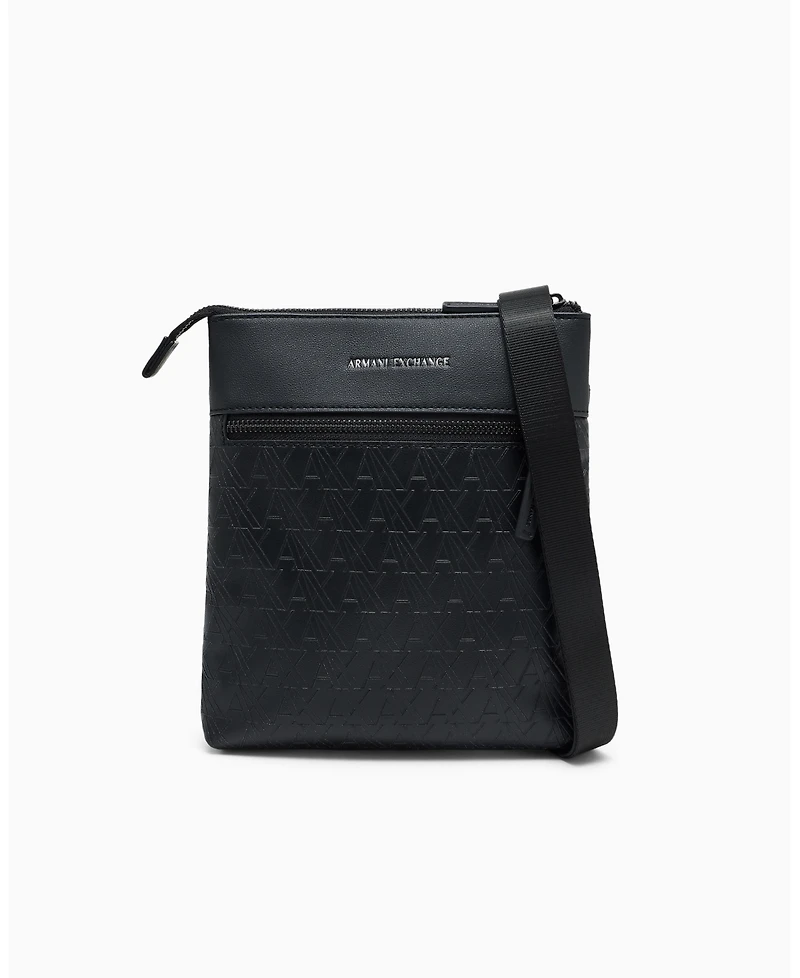 A|X Armani Exchange Men's Flat Crossbody Bag