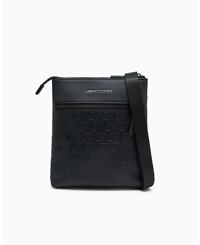 A|X Armani Exchange Men's Flat Crossbody Bag