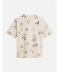 Scotch & Soda Women's Scotch and Soda Embroidered Loose-Fit T-Shirt