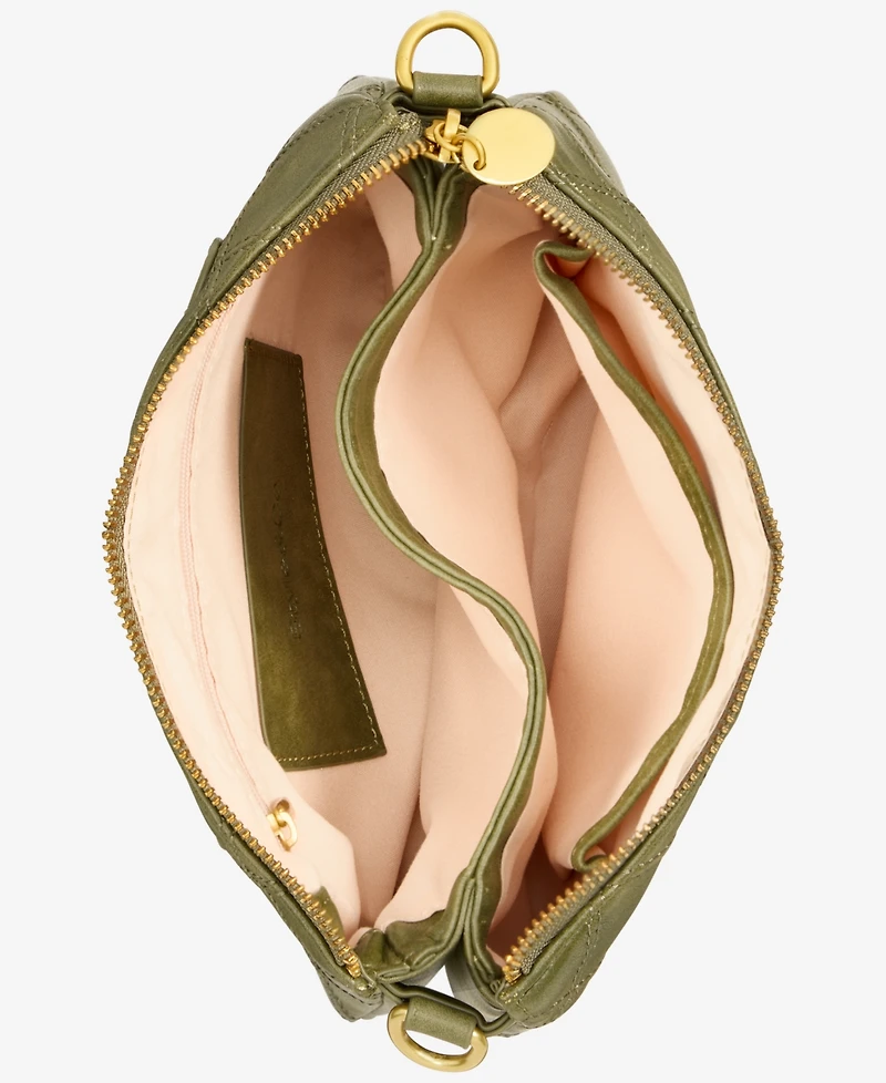 Style & Co Diamond Quilted Double Compartment Crossbody Bag, Macy's Exclusive