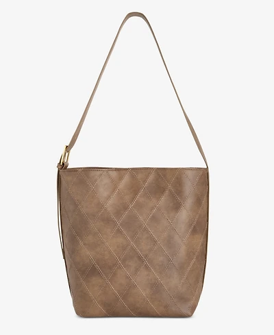 Style & Co Diamond Quilted Bucket Bag, Macy's Exclusive