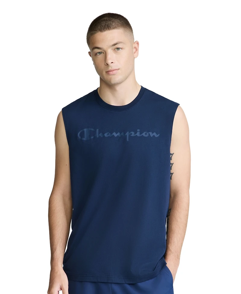 Champion Men's Graphic Muscle Crewneck T-Shirt