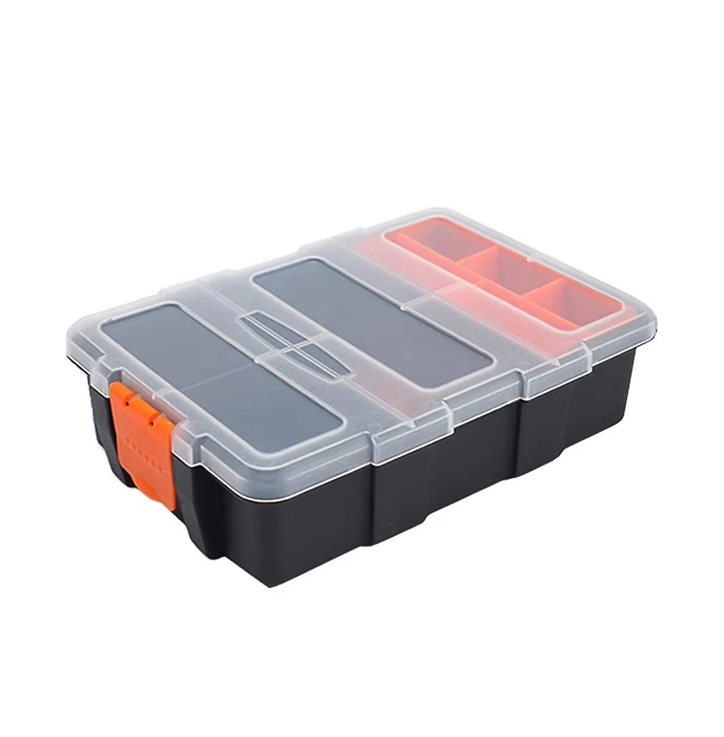 Xdovet Tool Parts Box Organizer Removable Dividers 10-Compartment