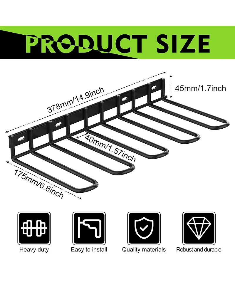 Xdovet Power Tool Organizer Wall Mount Drill Holder Heavy Duty Rack
