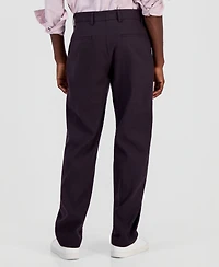Alfani Men's Tech Linen-Blend Pants, Macy's Exclusive