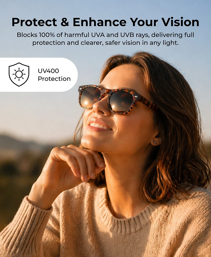 iTouch Aura Audio Smartglasses Wayfarer