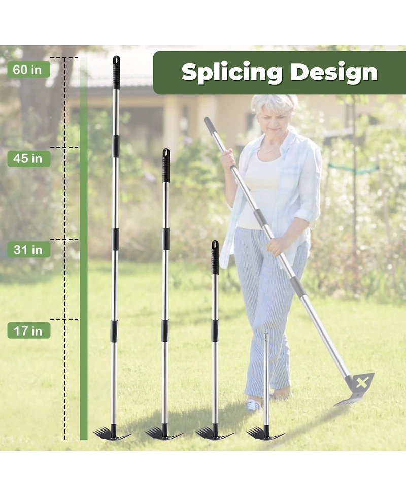 Xdovet Weed Puller Long Handle Garden Tool