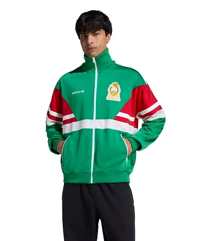 Adidas Men's Green Mexico National Team 1986 Bringback Full-Zip Track Jacket