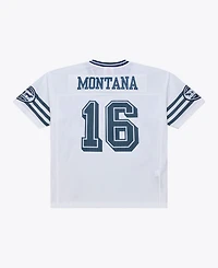 Mitchell & Ness Men's Women's x Levi's Joe Montana White San Francisco 49ers Legacy Jersey