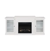 Augusta Home Lincoln 4 Shelf Electic Fireplace