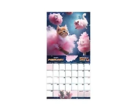 Tf Publishing Paper Goods 2027 Space Cats Wall Calendar
