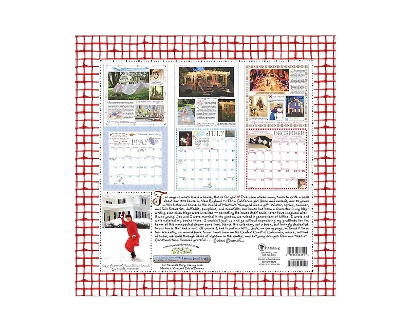 Tf Publishing Paper Goods 2027 Susan Branch Wall Calendar