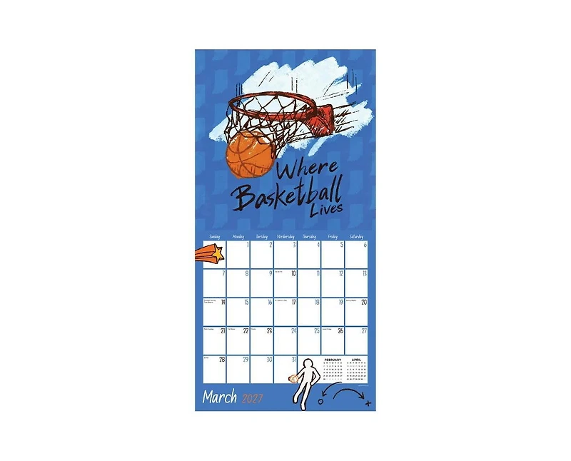 Tf Publishing Paper Goods 2027 Home Indiana Wall Calendar