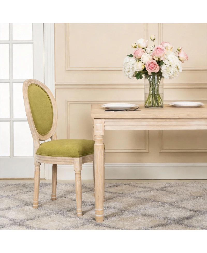 Streamdale Furniture French Country Upholstered Dining Chairs Set of 2