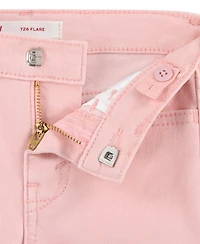Levi's Toddler Girls' 2T-4T Mid-Rise Solid Jeans
