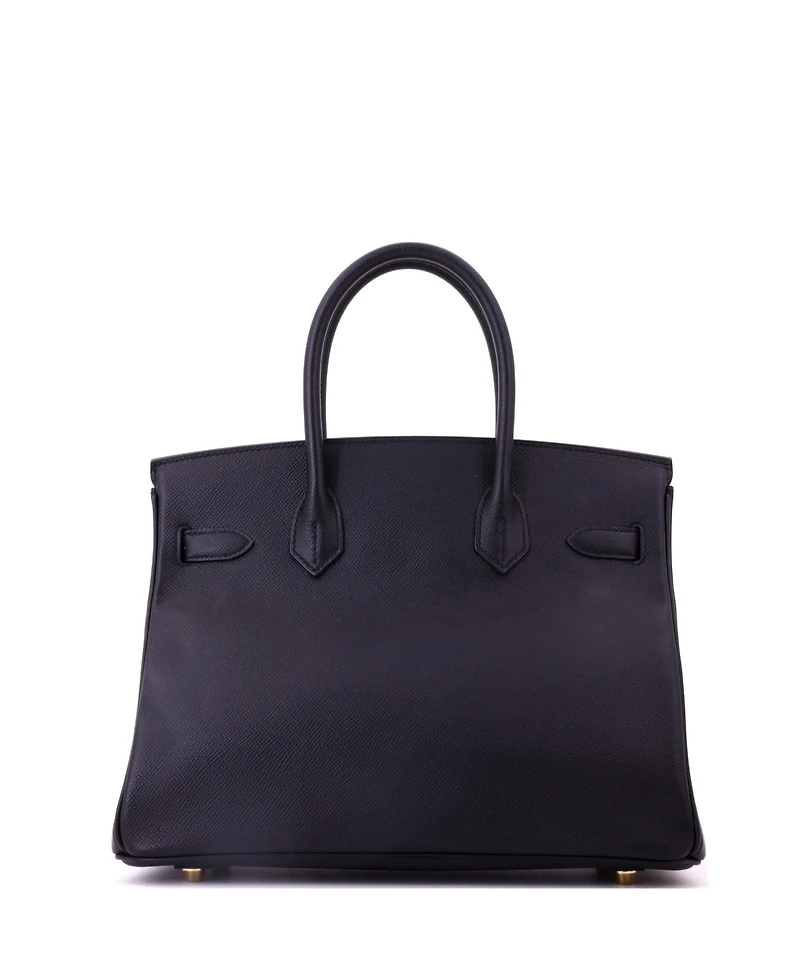 Pre-Owned HERMES Birkin 30 Handbag Epsom with Gold Hardware