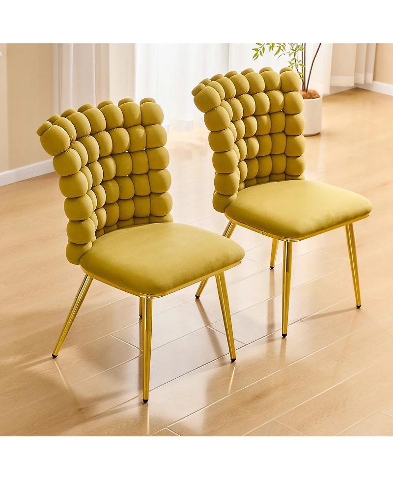 Streamdale Furniture Ergonomic Tufted Accent Chair with Legs