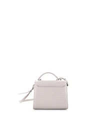 Pre-Owned Saint Laurent Mini Cassandra Top Handle Bag Embossed Leather