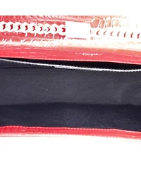 Pre-Owned Saint Laurent Medium Classic Monogram Tassel Crossbody Bag Embossed Leather