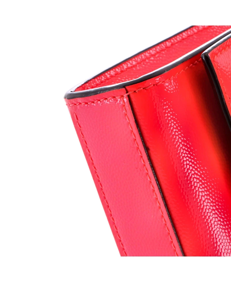 Pre-Owned Saint Laurent Small Classic Monogram Crossbody Bag Grainy Patent