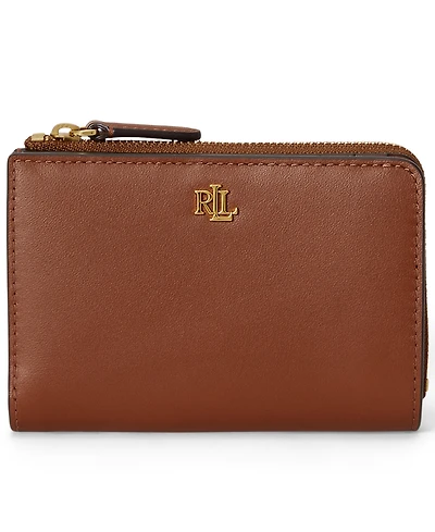 Lauren Ralph Lauren Smooth Leather Small Bifold Wallet