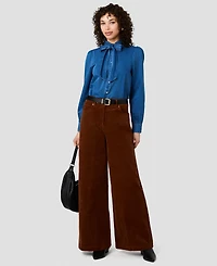 French Connection Women's Collared Button-Front Top