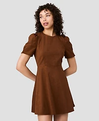 French Connection Women's Jewel Neck Short-Sleeve Dress