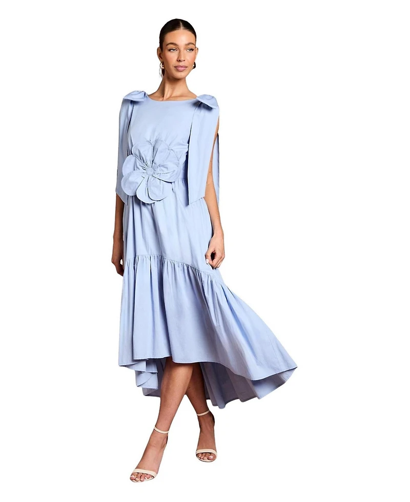 Coast Women's Floral Corsage Fit Flare Dress