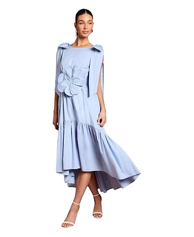 Coast Women's Floral Corsage Fit Flare Dress