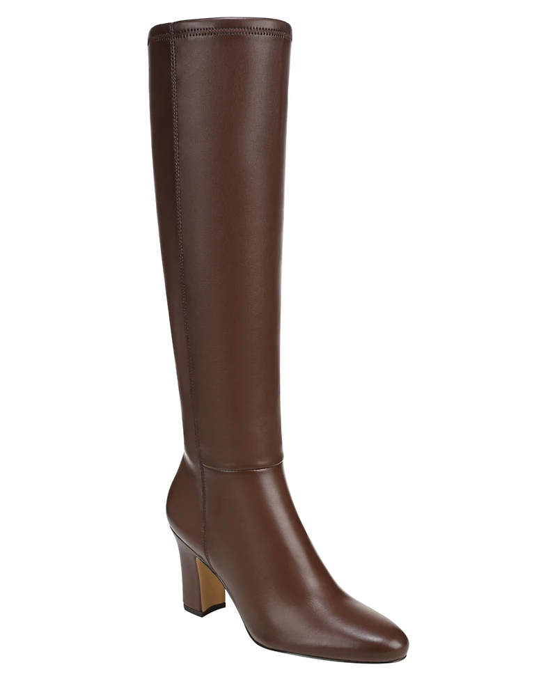 Franco Sarto Flexa Joicy Wide Calf Round Toe Zip Tall Boots