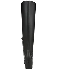 Franco Sarto Women's Flexa Blix Wide Calf Square Toe Zip Tall Boots