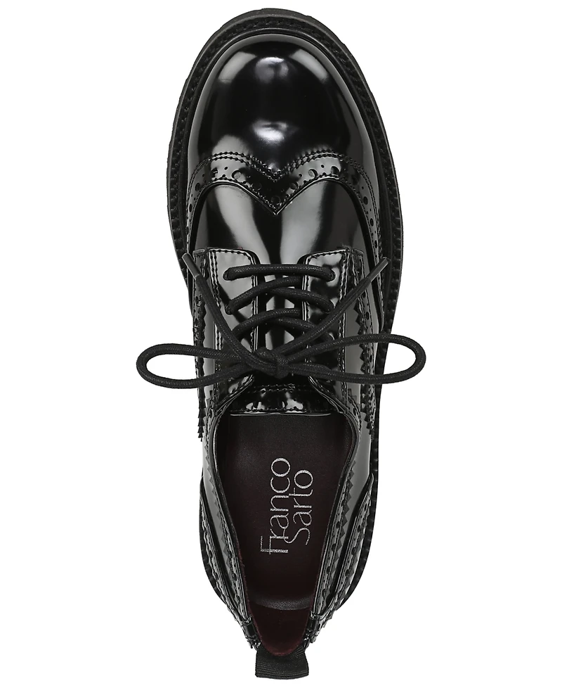 Franco Sarto Women's Subria Round Toe Oxford Flats