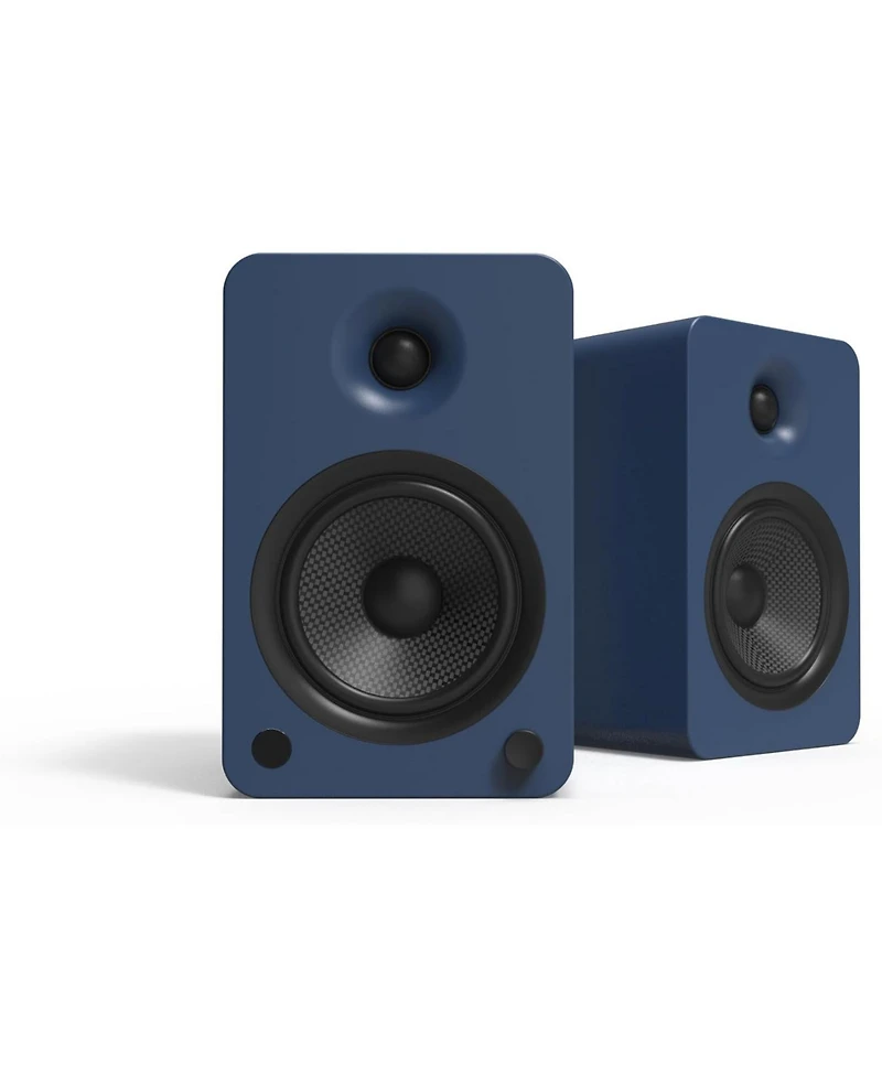 Kanto YU4 Powered Speakers, Bluetooth, Phono Preamp, 140W, 4" Kevlar Driver, Remote, Pair