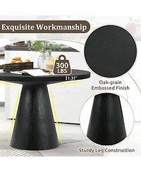 Streamdale Furniture Retro Round Minimalist Dining Table
