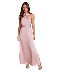 Coast Women's Corsage Satin Maxi Dress
