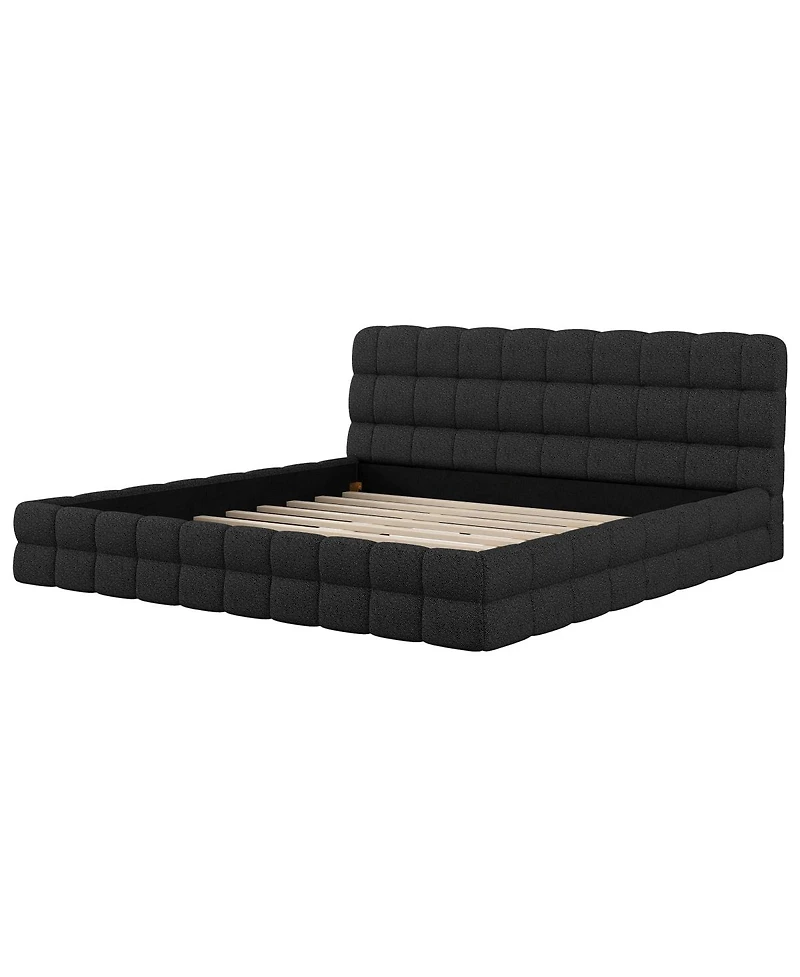 Streamdale Furniture King Size Upholstered Platform Bed